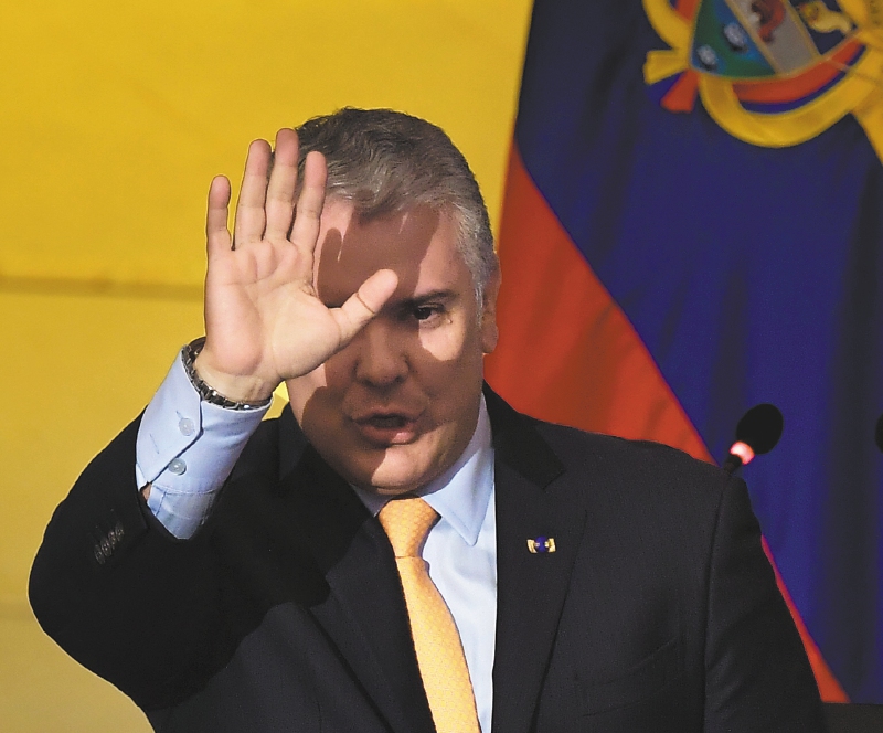 “Es con hechos, patriotismo y lealtad como he gobernado a Colombia”: Duque