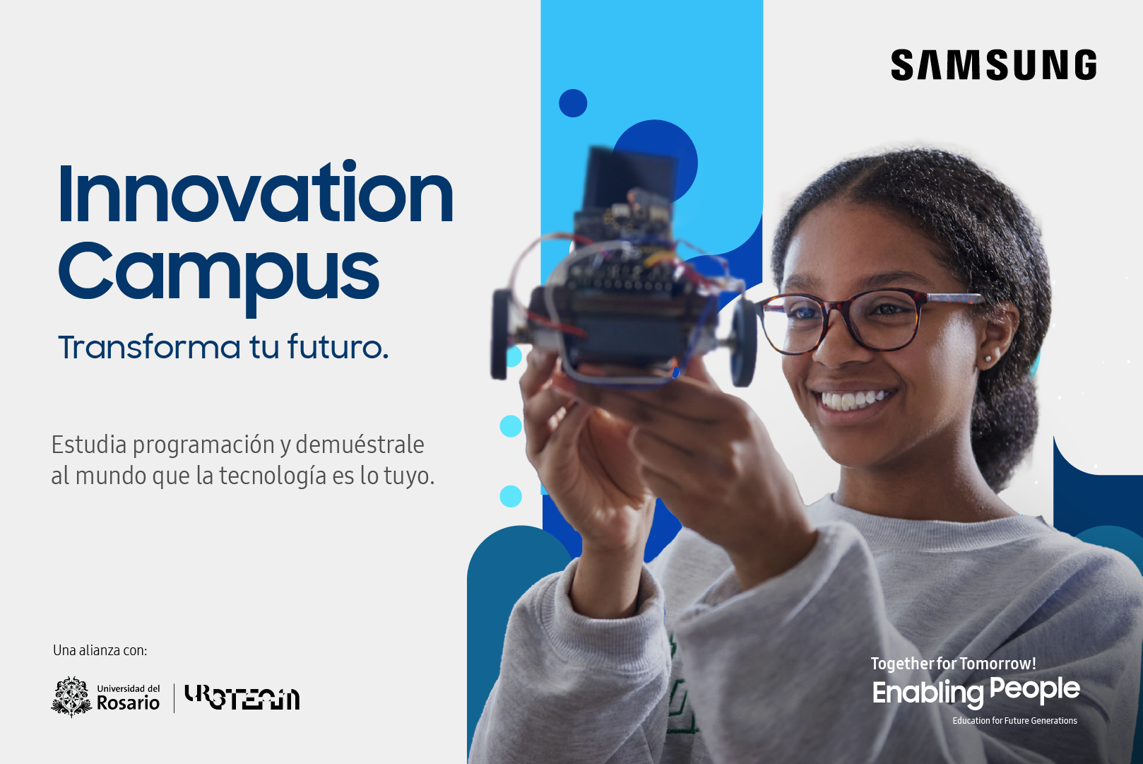 Samsung Innovation Campus 2022: “La educación es lo que nos lleva a crecer”