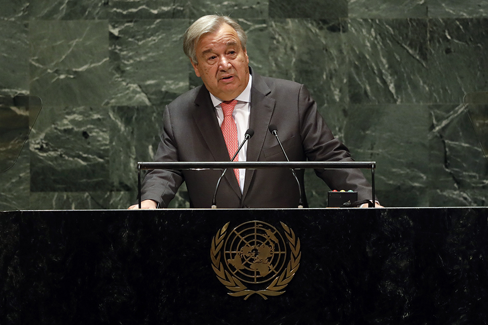 Guterres: “El virus es la amenaza de seguridad global número uno”