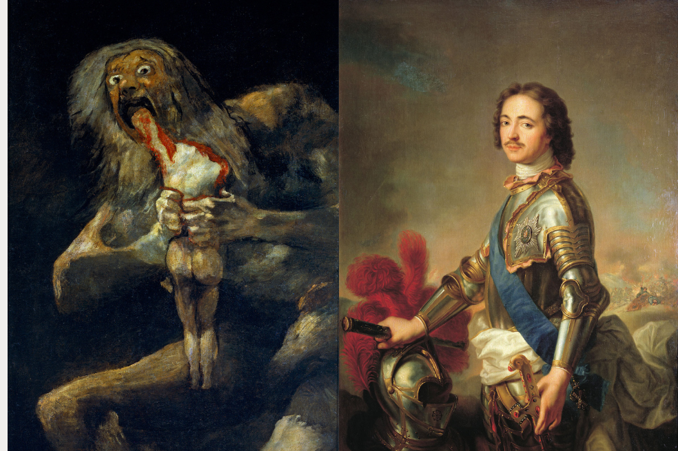 La fealdad: de Cronos a Pedro el Grande