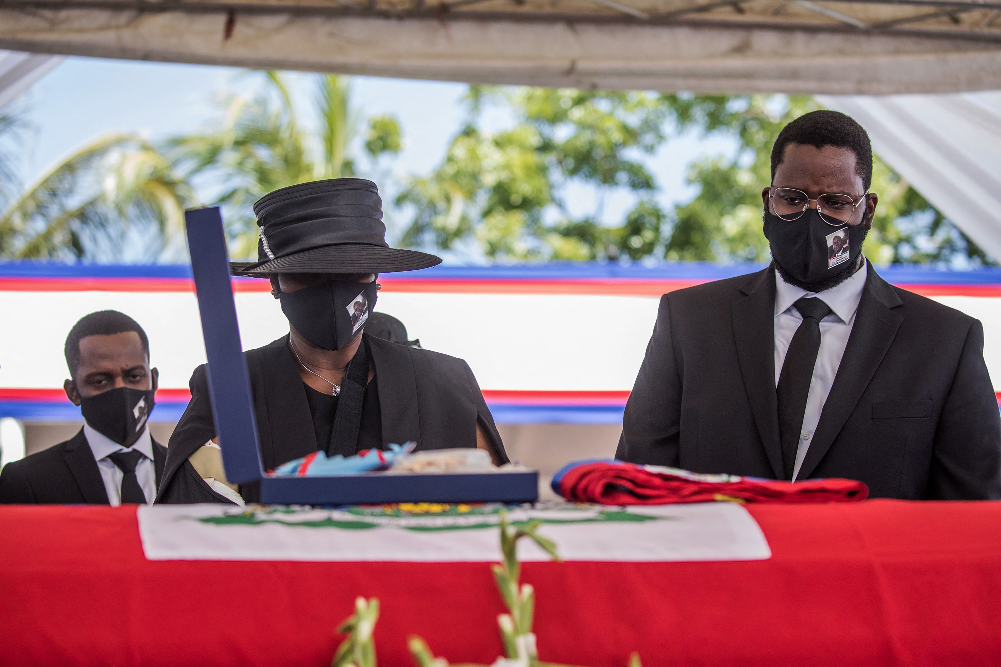 En fotos: así fue el funeral de Jovenel Moise, presidente de Haití asesinado