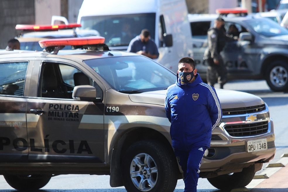 Jugadores y cuerpo técnico de Boca Juniors, liberados por la policía en Brasil