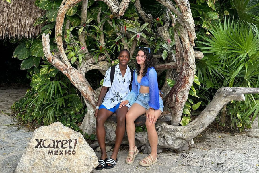Valeria, la novia de Linda Caicedo, deslumbró las redes sociales con su figura