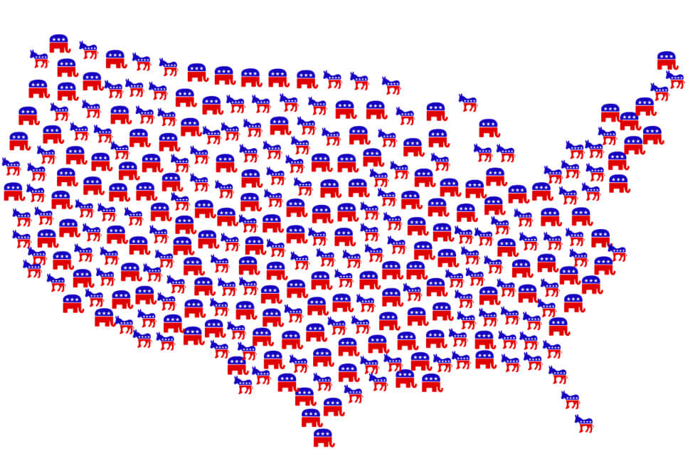 Estados Unidos no estaría tan polarizado como parece