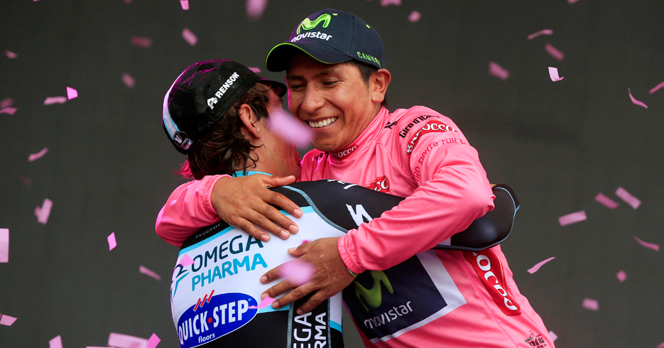 Nairo y Rigo hacen historia en el Giro