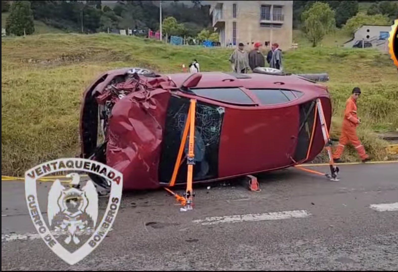 Accidente vehicular en la vía Bogotá – Tunja dejó una mujer fallecida