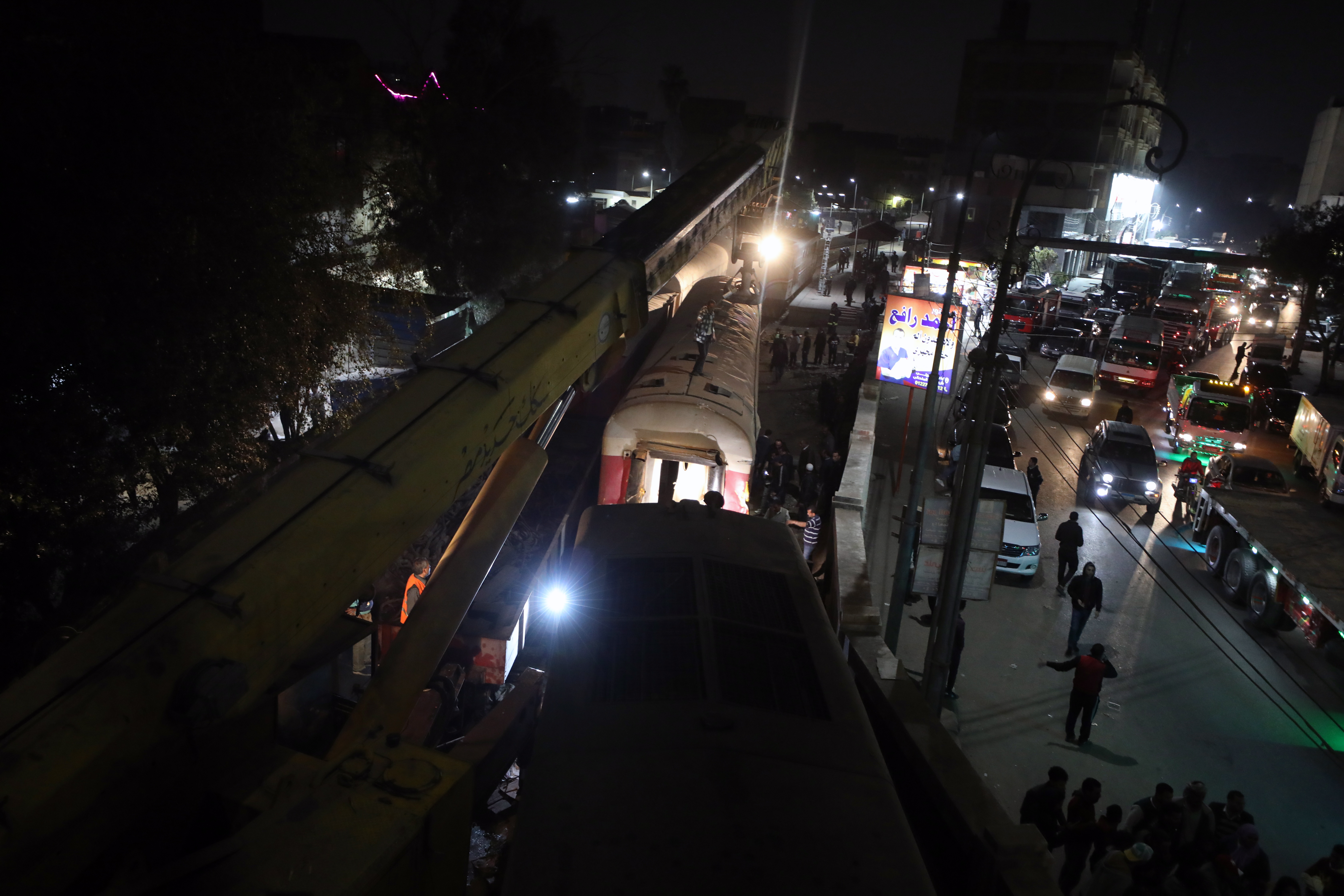 Accidente de tren en Egipto deja cuatro muertos y más de 20 heridos