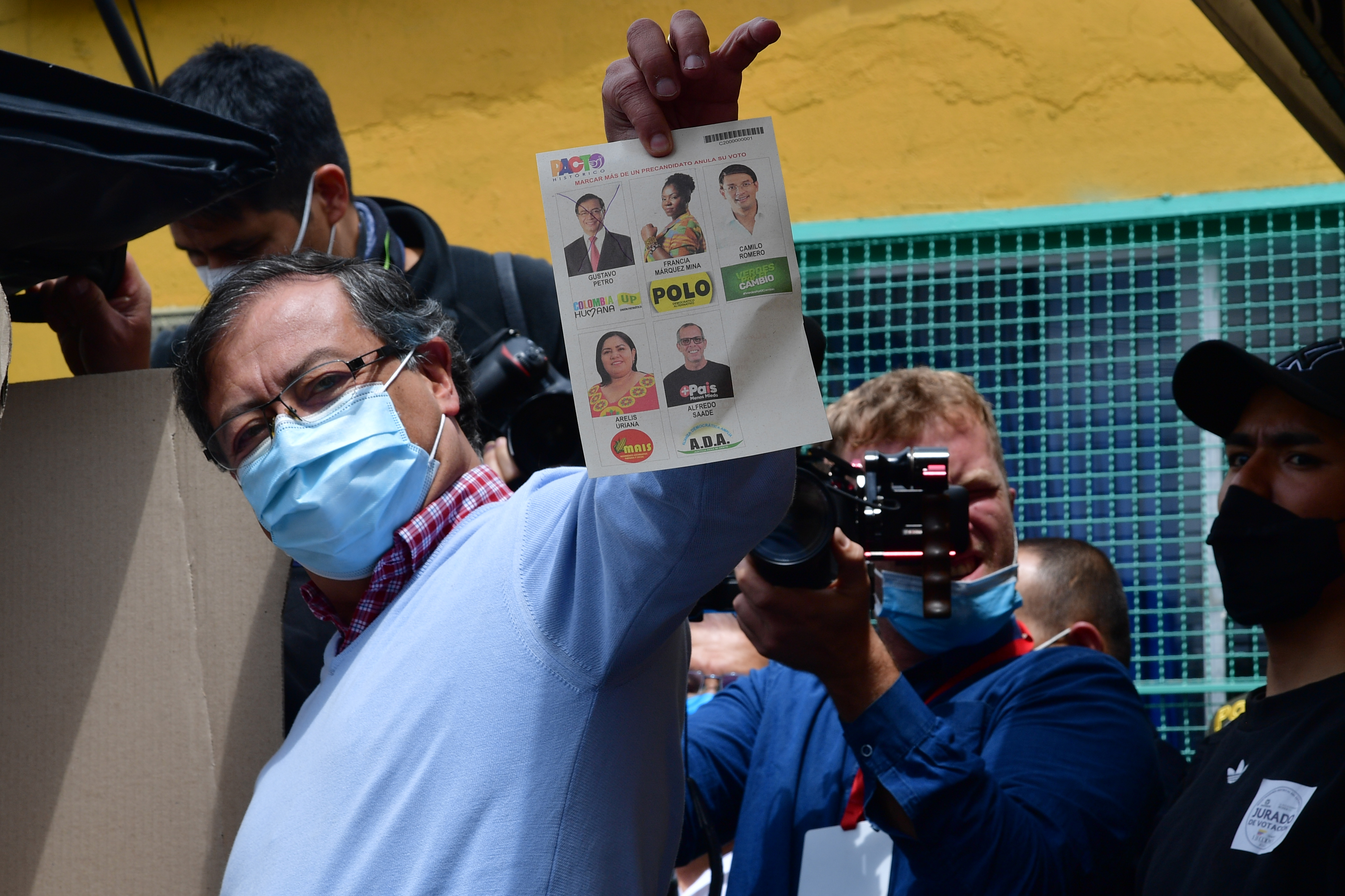 Gustavo Petro arrasa en la consulta del Pacto Histórico en las elecciones 2022
