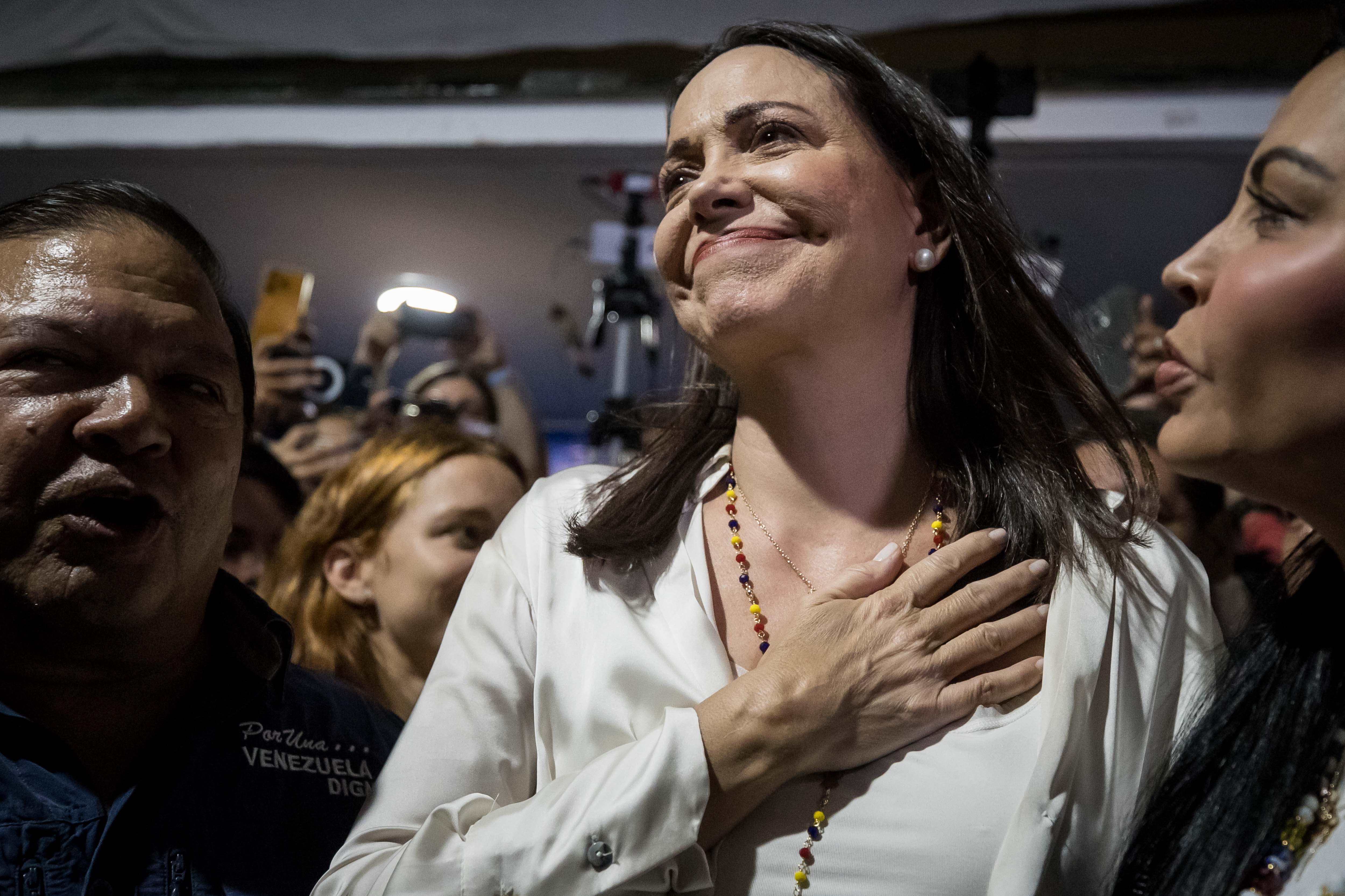 Venezuela: chavismo abre la posibilidad a la candidatura de María Corina Machado