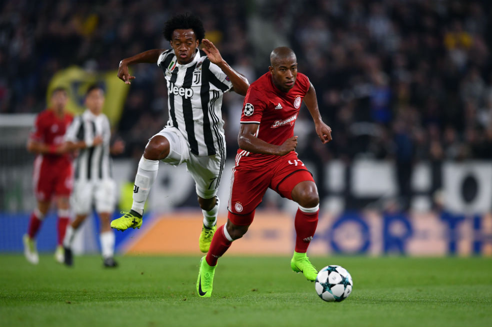 Cuadrado jugó 60 minutos en el triunfo de la Juve frente al Olympiacos