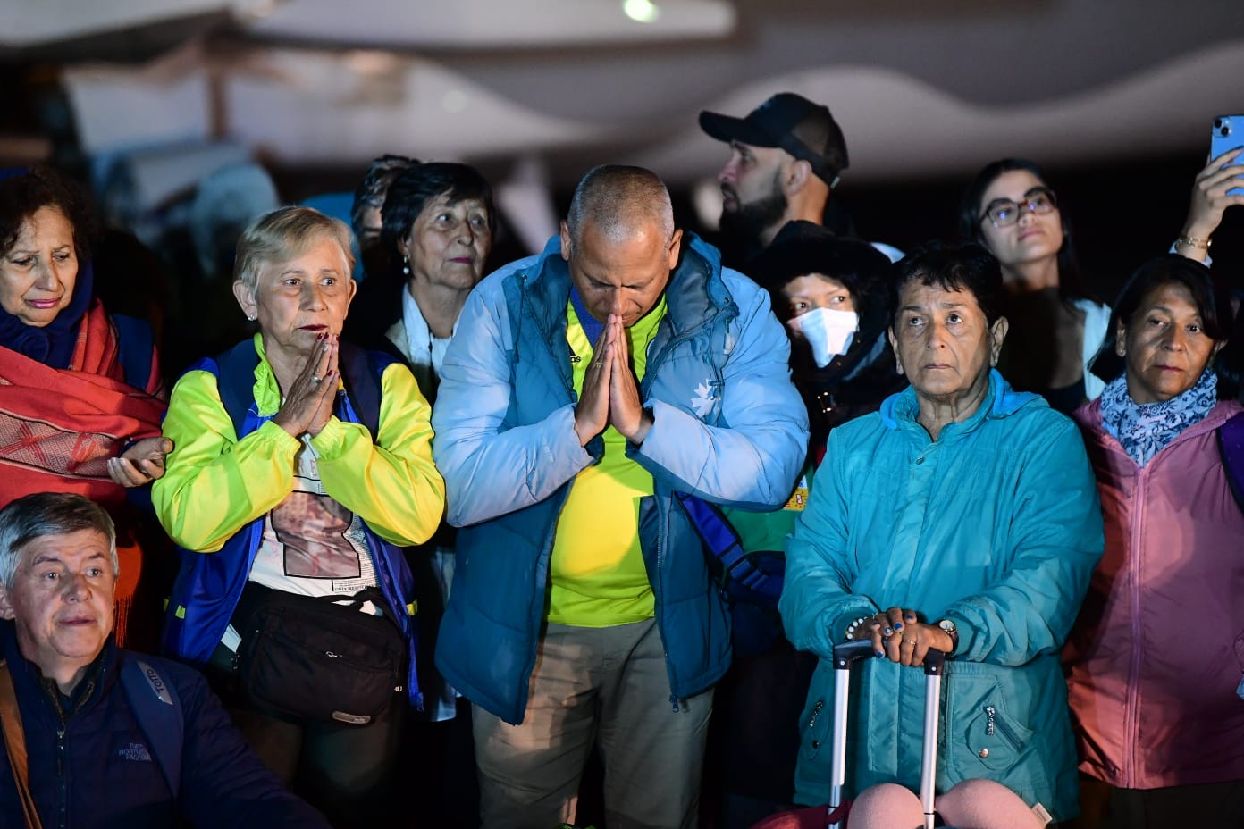 En fotos: así llegaron los primeros 110 colombianos repatriados desde Israel
