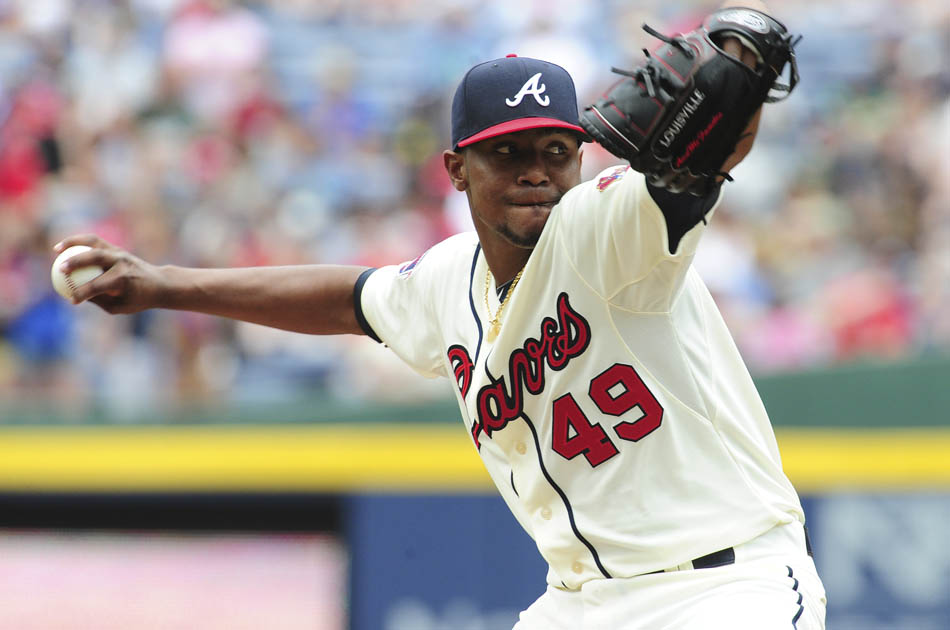 Julio Teherán brilló en el triunfo de los Bravos de Atlanta