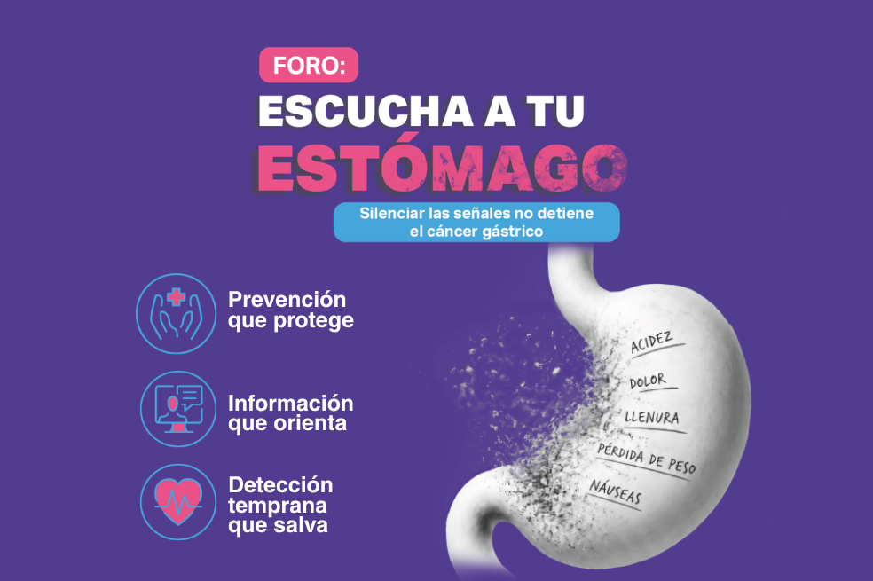 Escucha a tu Estómago, Prevención y detección temprana del cáncer gástrico
