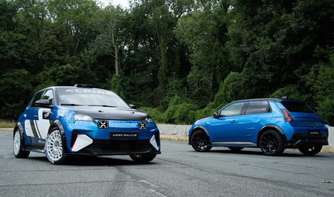 Alpine A290 Rallye: un carro de competencia eléctrico para el rally