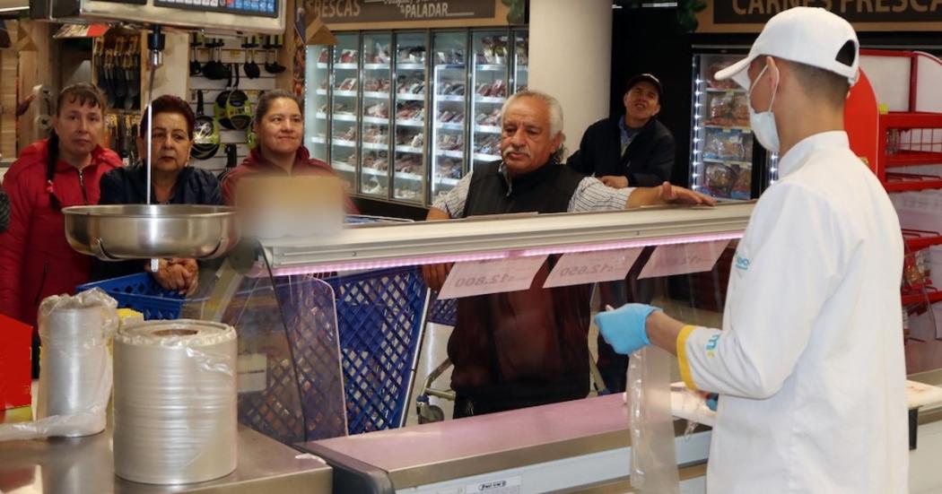 En Bogotá, ya puede redimir los bonos canjeables por alimentos del mes de abril
