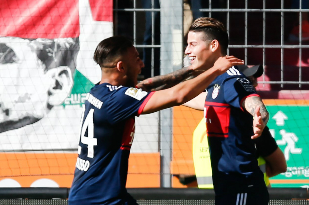 James, campeón de la Bundesliga con el Bayern Múnich
