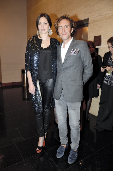 Karen Daccaret y Francisco Leal