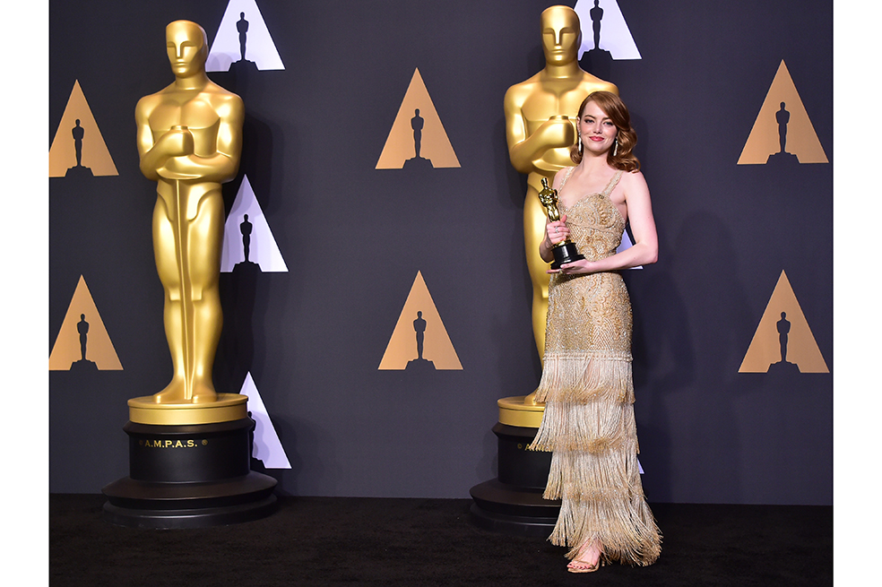 La actriz Emma Stone. / AFP