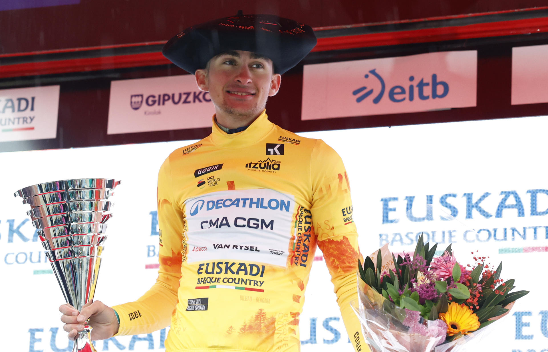 Así quedaron los colombianos en la clasificación general de la Itzulia: Paul Seixas, campeón