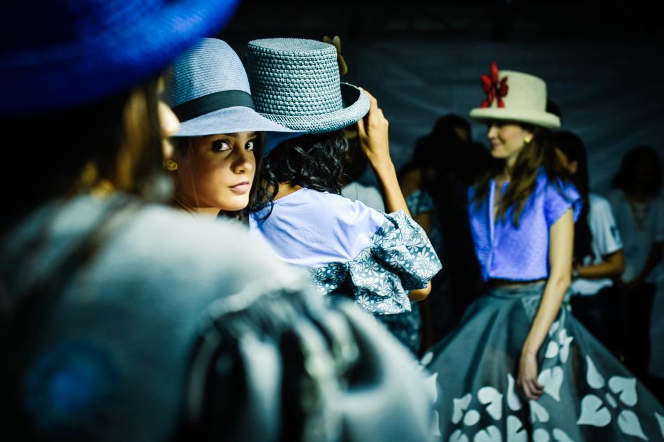 CROMOS tras bambalinas en el Bogotá Fashion Week
