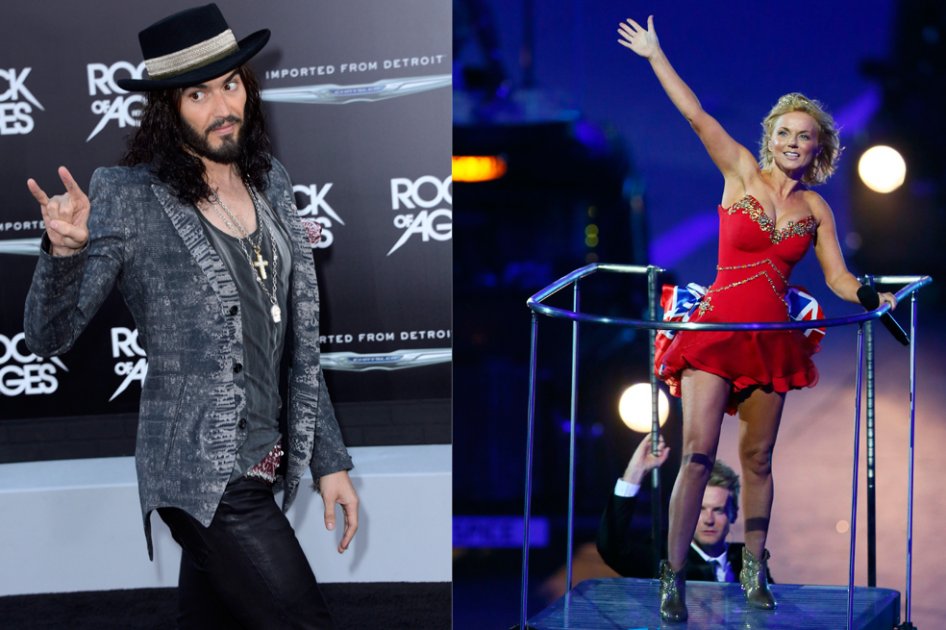 Russell Brand, ¿de romance con Geri Halliwell?