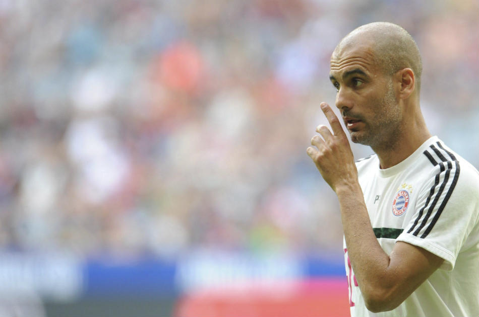 Finalizado el primer tiempo, el Bayern de Guardiola le gana al Barcelona de Messi