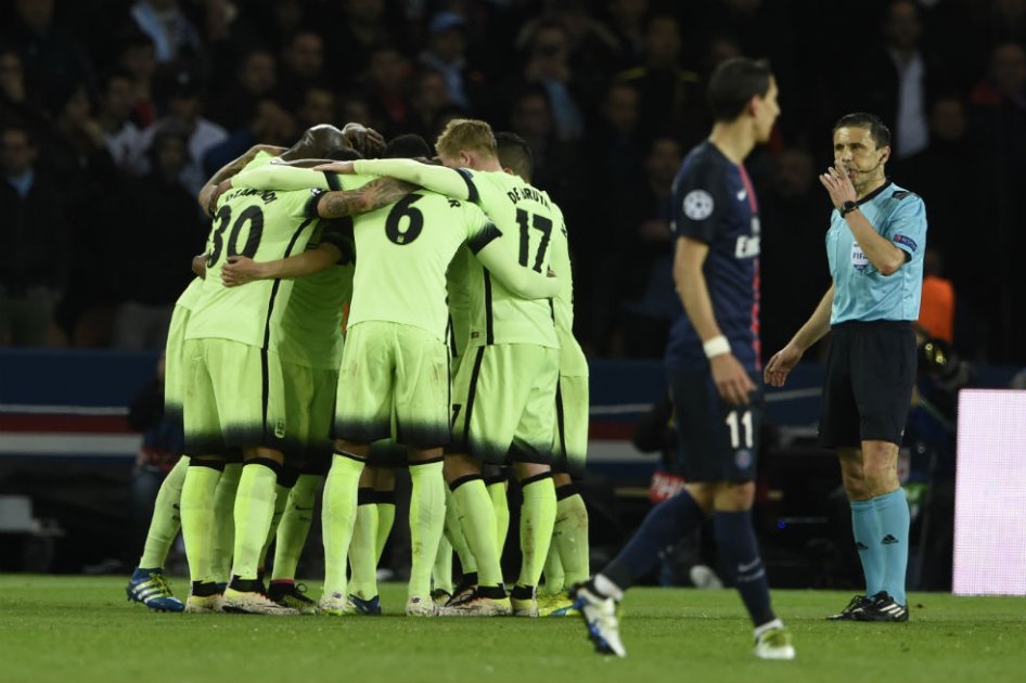 Manchester City logra un importante empate en el Parque de los Príncipes