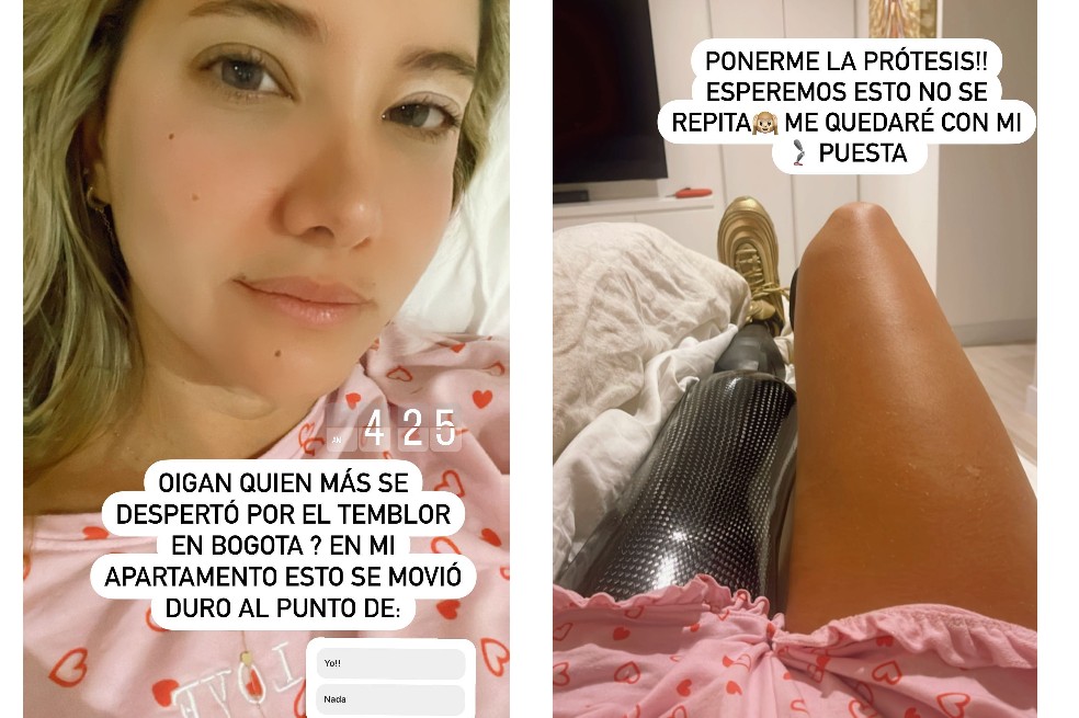 Varias celebridades reportaron en sus redes sociales cómo sintieron el fuerte sismo que sacudió a Colombia en la madrugada de hoy viernes 10 de marzo. El sismo registró una magnitud de 5,9 y su epicentro fue la Mesa de los Santos, en Santander.
