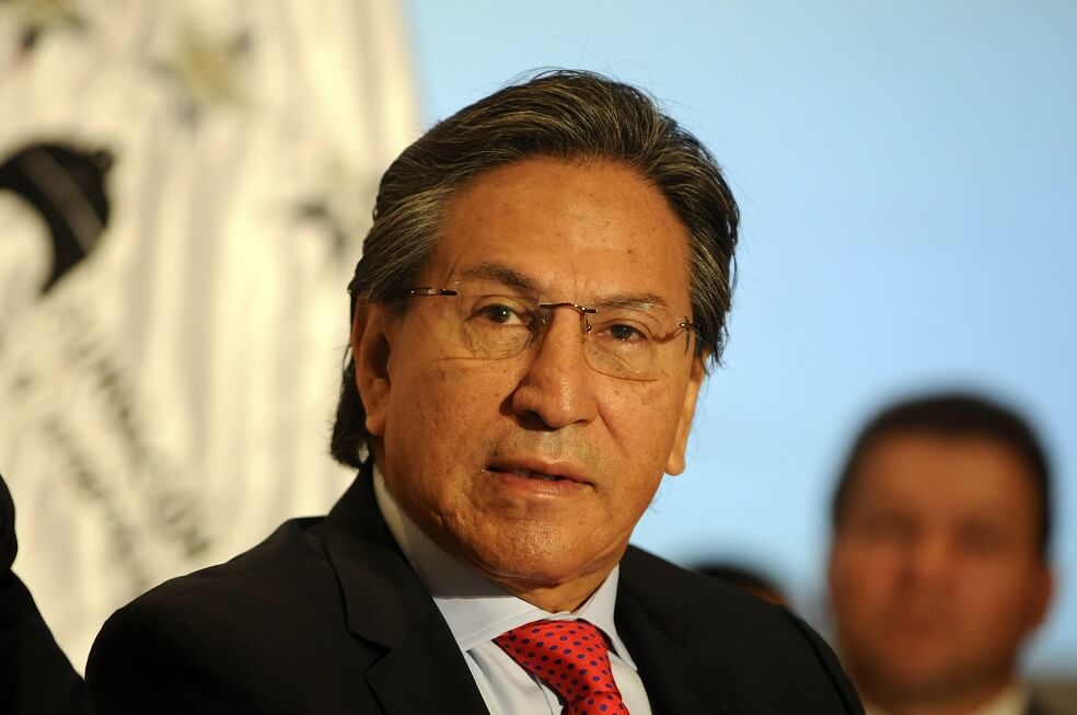 Expresidente Toledo permanecerá en cárcel de EE.UU. esperando extradición