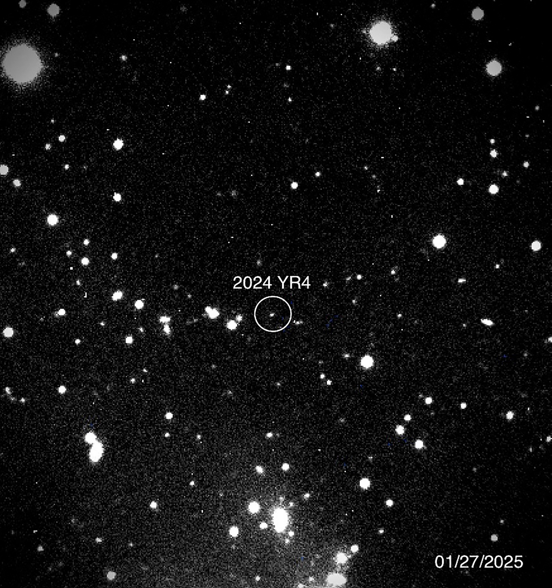Confirmado: el asteroide 2024 YR4 no impactará a la Luna en diciembre de 2032