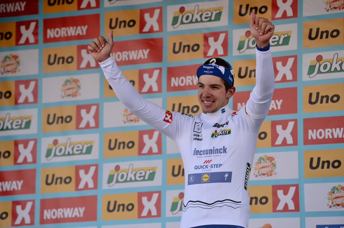 Álvaro Hodeg se quedó con la segunda etapa del Tour de Noruega