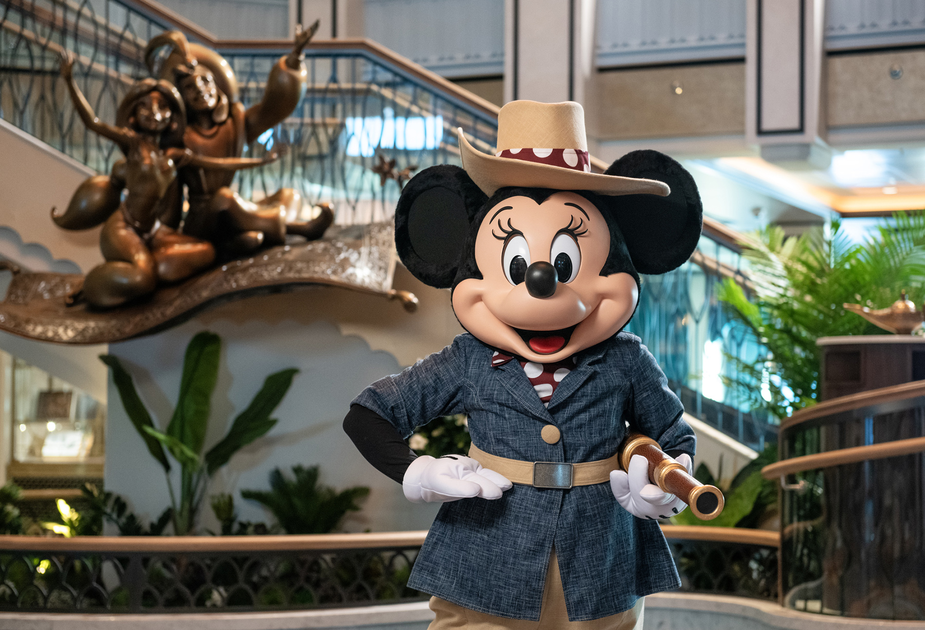 Todo listo para el viaje inaugural del barco más nuevo de Disney Cruise Line