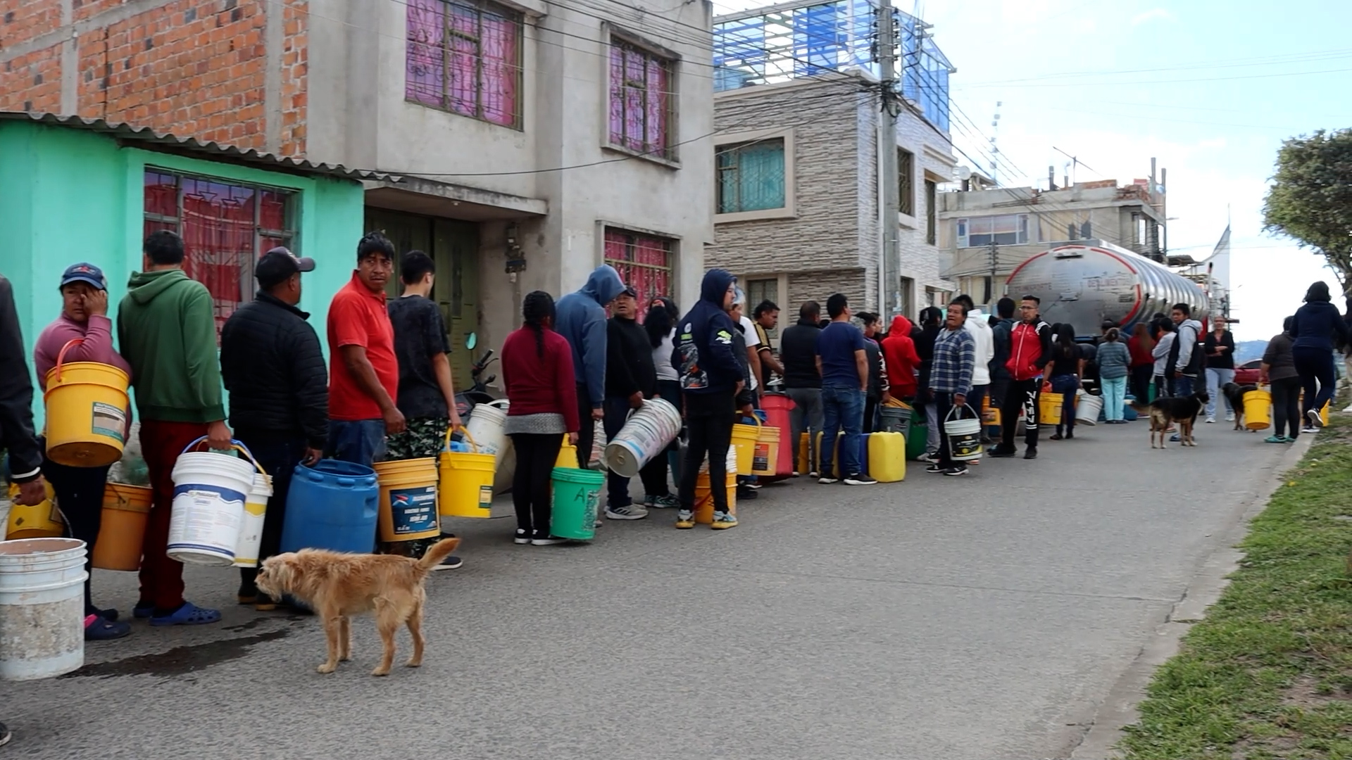 En Ipiales no hay agua para tanta gente
