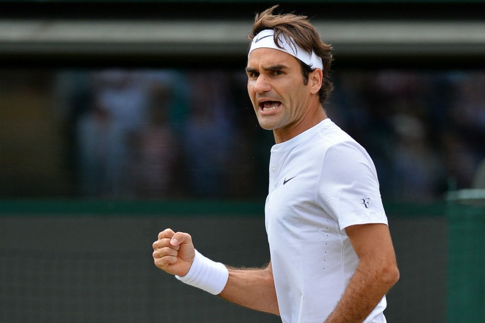 Roger Federer avanzó a semifinales, donde enfrentará a Andy Murray. Foto: AFP
