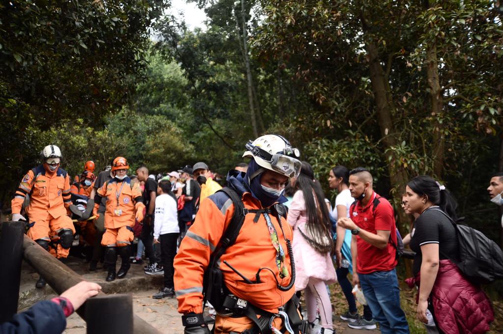 Con corte a las 10 a.m. han ascendido por el sendero de Monserrate 22 mil personas.