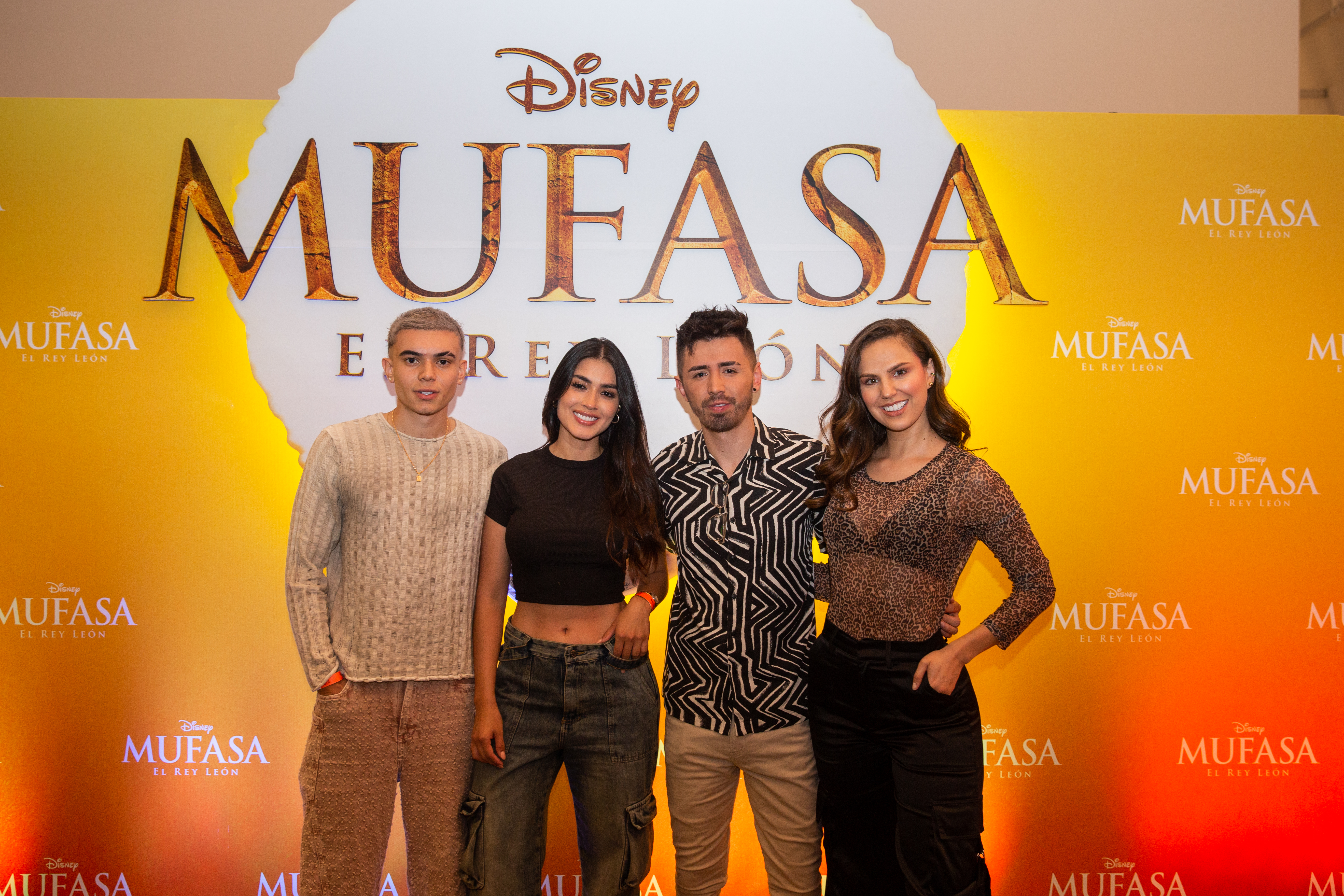 Diego Oviedo, creador de contenido; Dany sierra, creadora de contenido; Santiago Orjuela, comunicador social y Karen Marenco, Modelo.