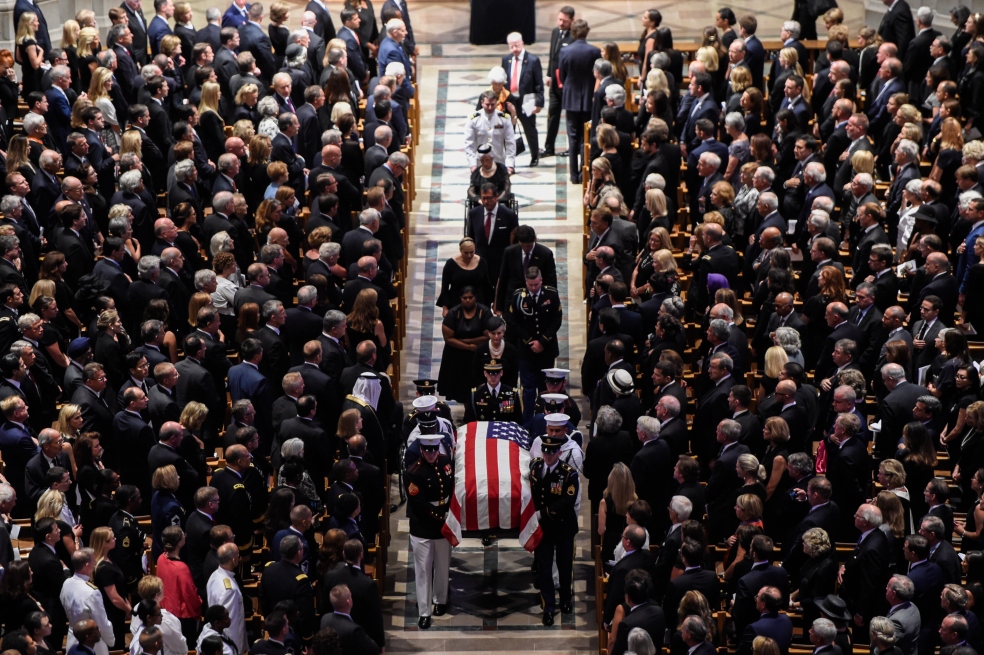 Con estas palabras se despidió de su padre la hija de John McCain