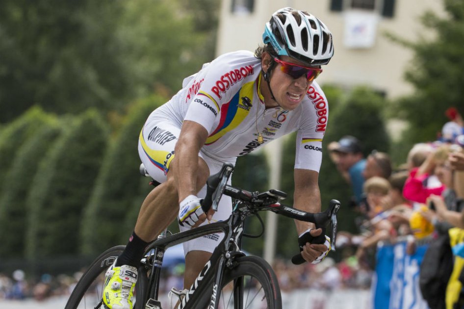 Rigoberto Urán está llamado a ser el líder de la Selección de Colombia de Ciclismo. Foto: EFE