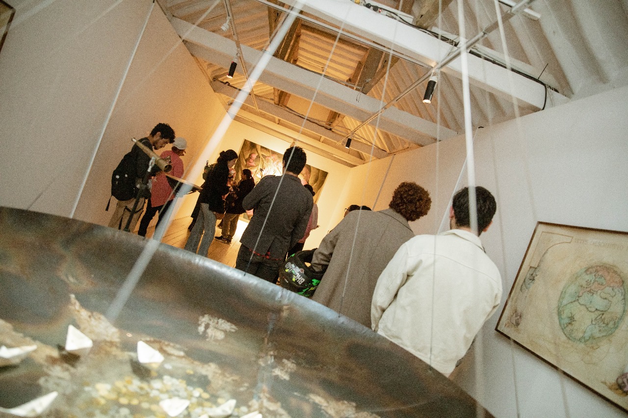 Se abre exposición de artistas colombianos premiados por sus obras inéditas