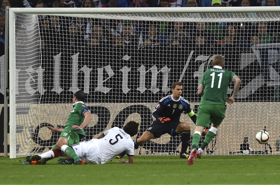 Alemania empató y sigue sin convencer en las eliminatorias