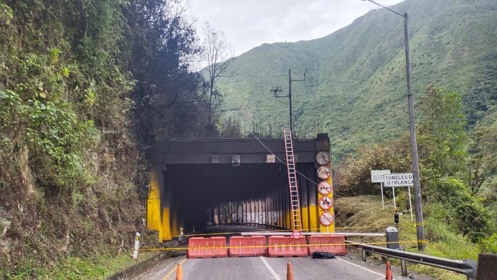 Túnel de Quebradablanca: Avance de la recuperación por Coviandina