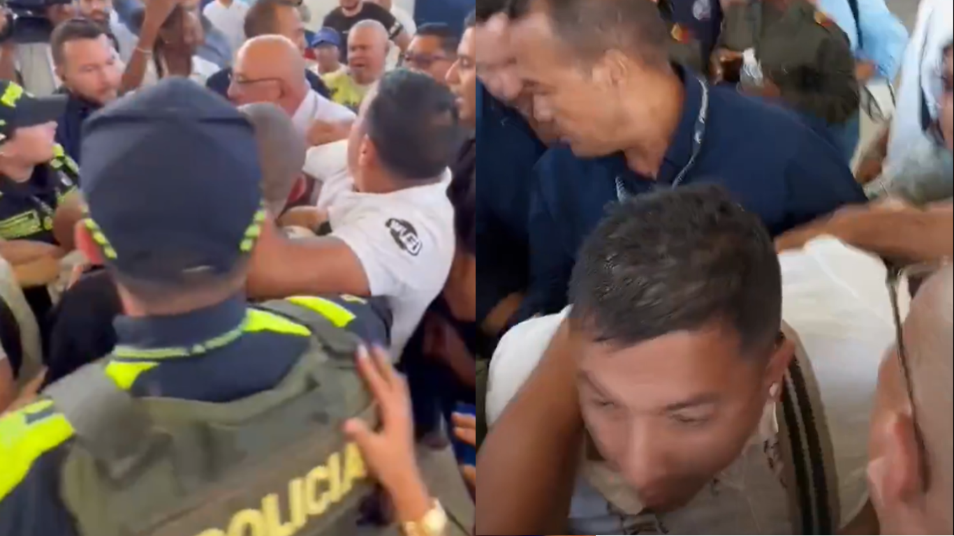 Sesión del Concejo de Cali terminó en enfrentamiento a golpes