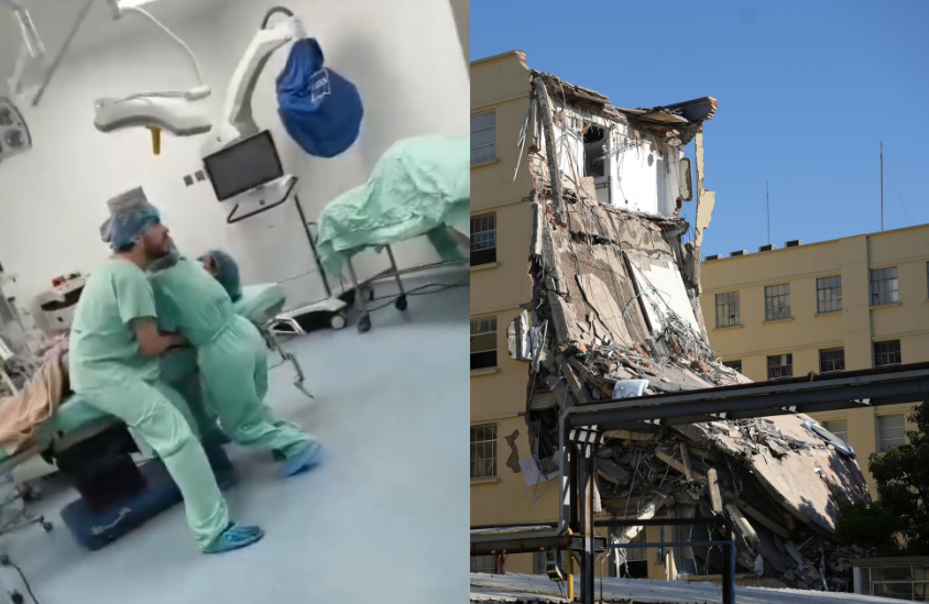Así se (sobre)vivió al terremoto en un quirófano en Cali