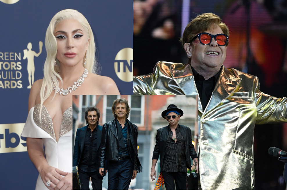 Elton John y Lady Gaga entre los colaboradores de The Rolling Stones en nuevo disco