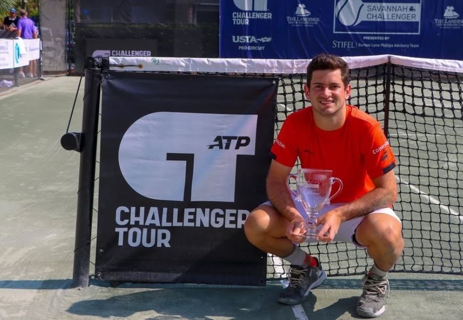 Nicolás Mejía conquistó el Challenger de Savannah en Estados Unidos