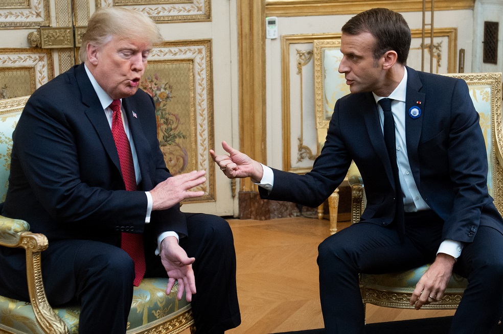 Trump arremete (nuevamente) contra Macron