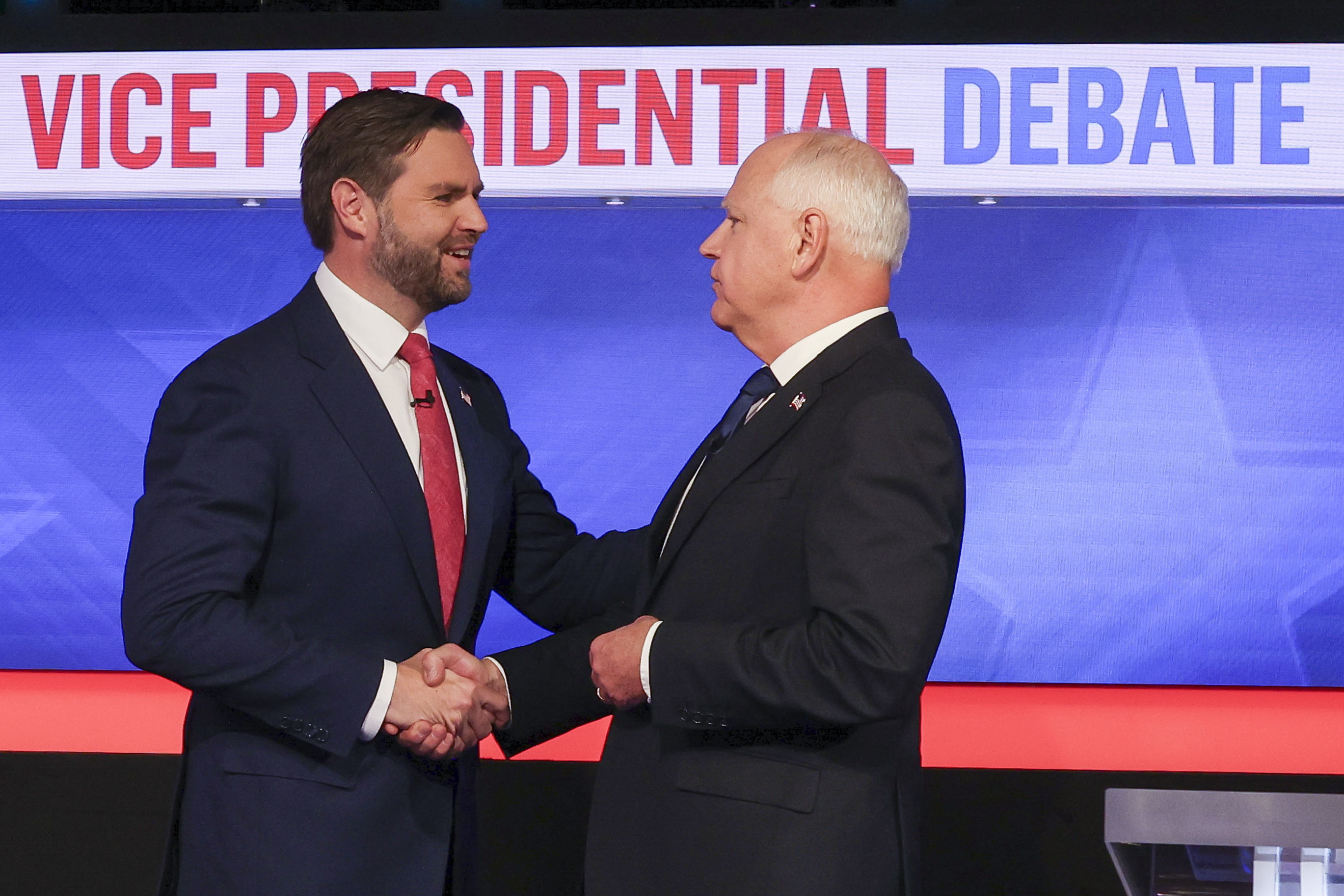 Lo más destacado del debate en EE. UU. entre J. D. Vance y Tim Walz