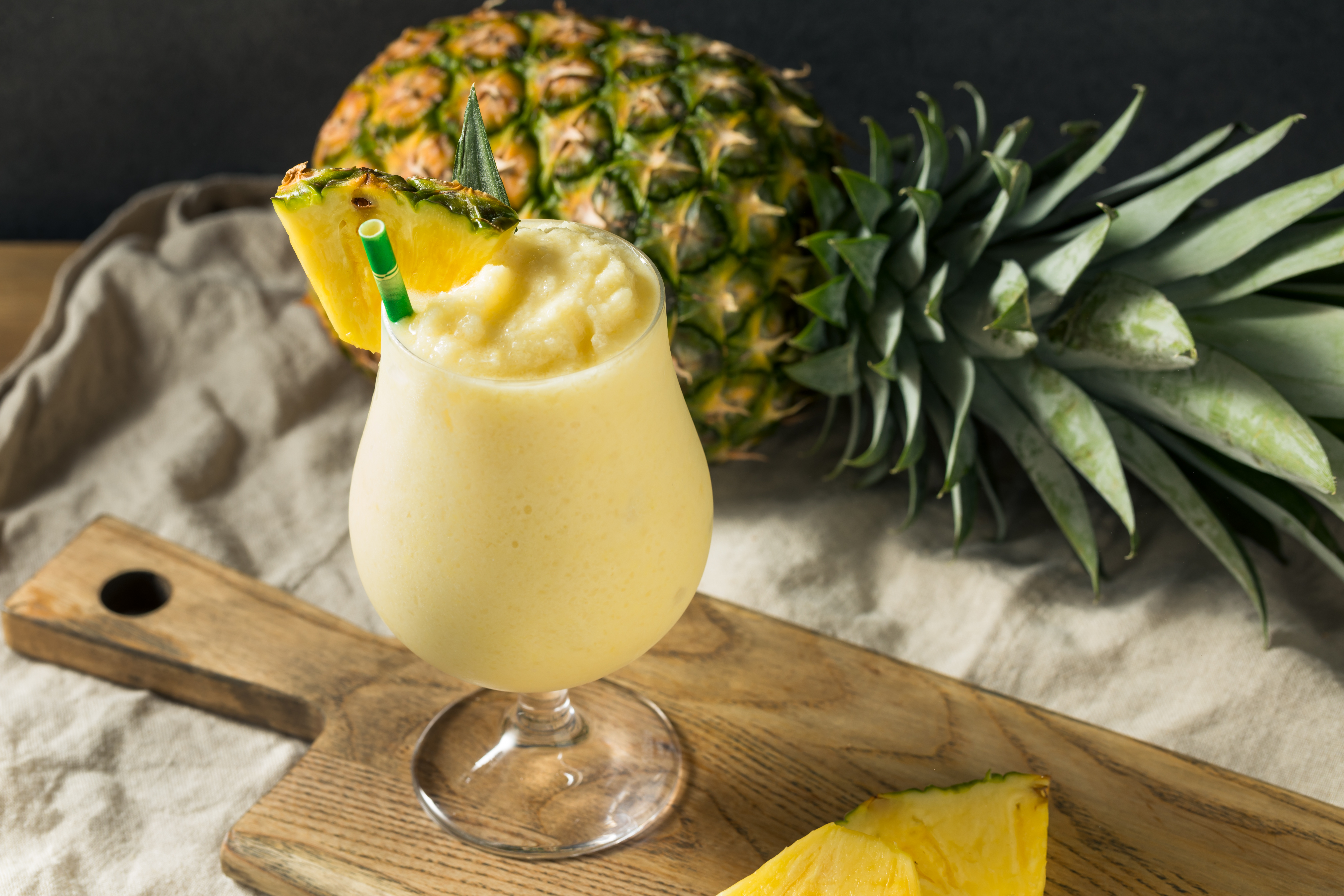 “Smoothie” de piña colada, paso a paso para preparar esta receta