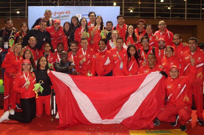 La delegación del  Valle del Cauca se llevó el título de los Juegos Nacionales 2019. Antioquia terminó segunda y Bogotá tercera. / Indervalle