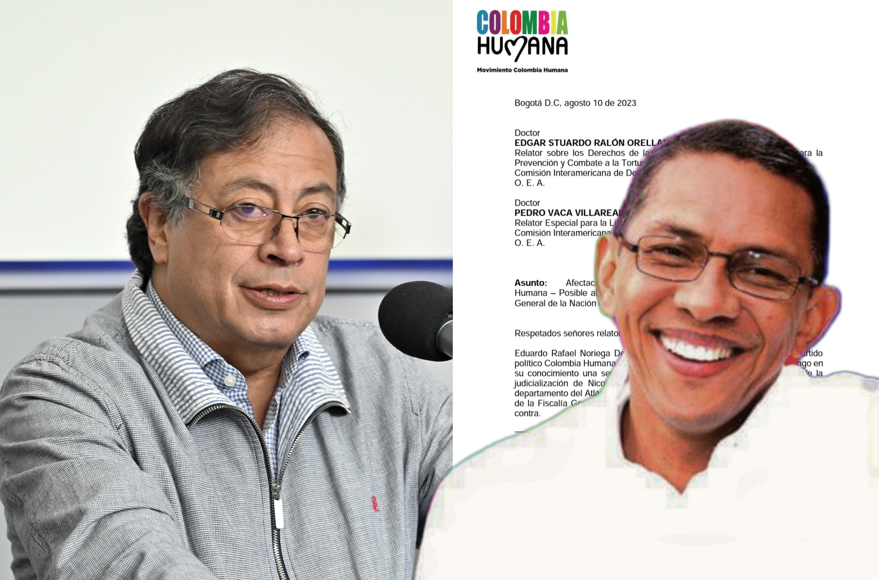 ¿Quién es Eduardo Noriega, el hombre que ha salido en defensa de la campaña de Petro?
